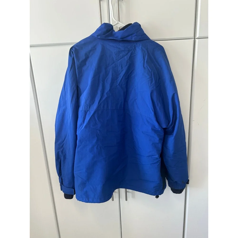 North End All Climate Wear Jacket Mens‎ Large Blue Chevrolet Boise Embroidered